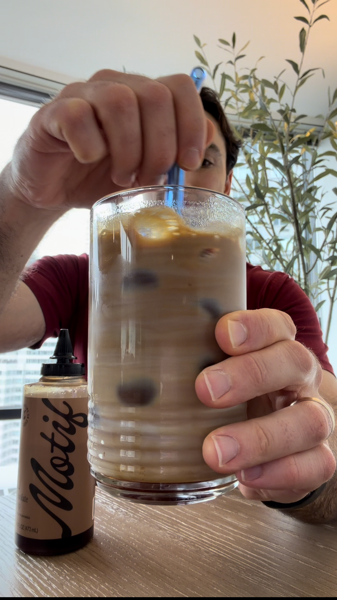 Black & White Cookie Protein Latte