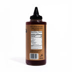 Back view of the Chocolate Syrup bottle showing the Nutrition Facts panel and ingredients list.